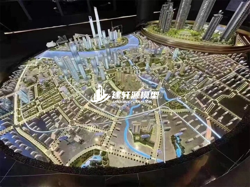 海陵规划模型制作