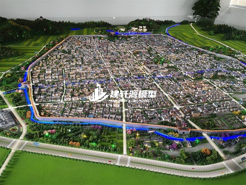 海陵城市规划模型