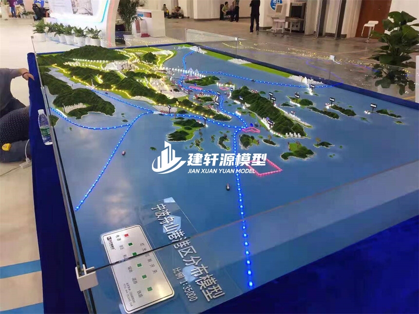 海陵地形地貌模型