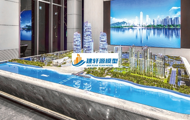 海陵富春-金茂星外滩模型