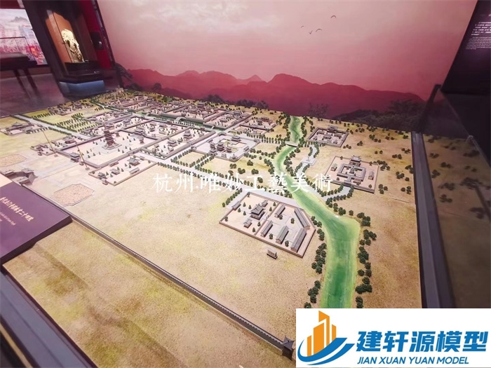 海陵微缩模型法门寺