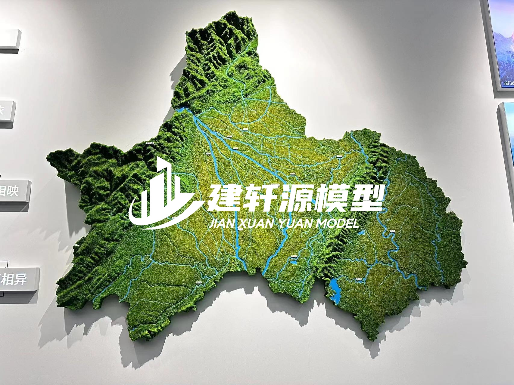 海陵地形沙盘壁挂厂家
