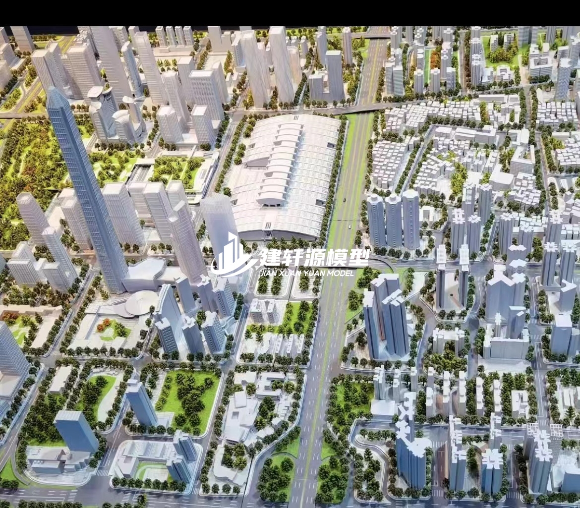 海陵城市规划模型