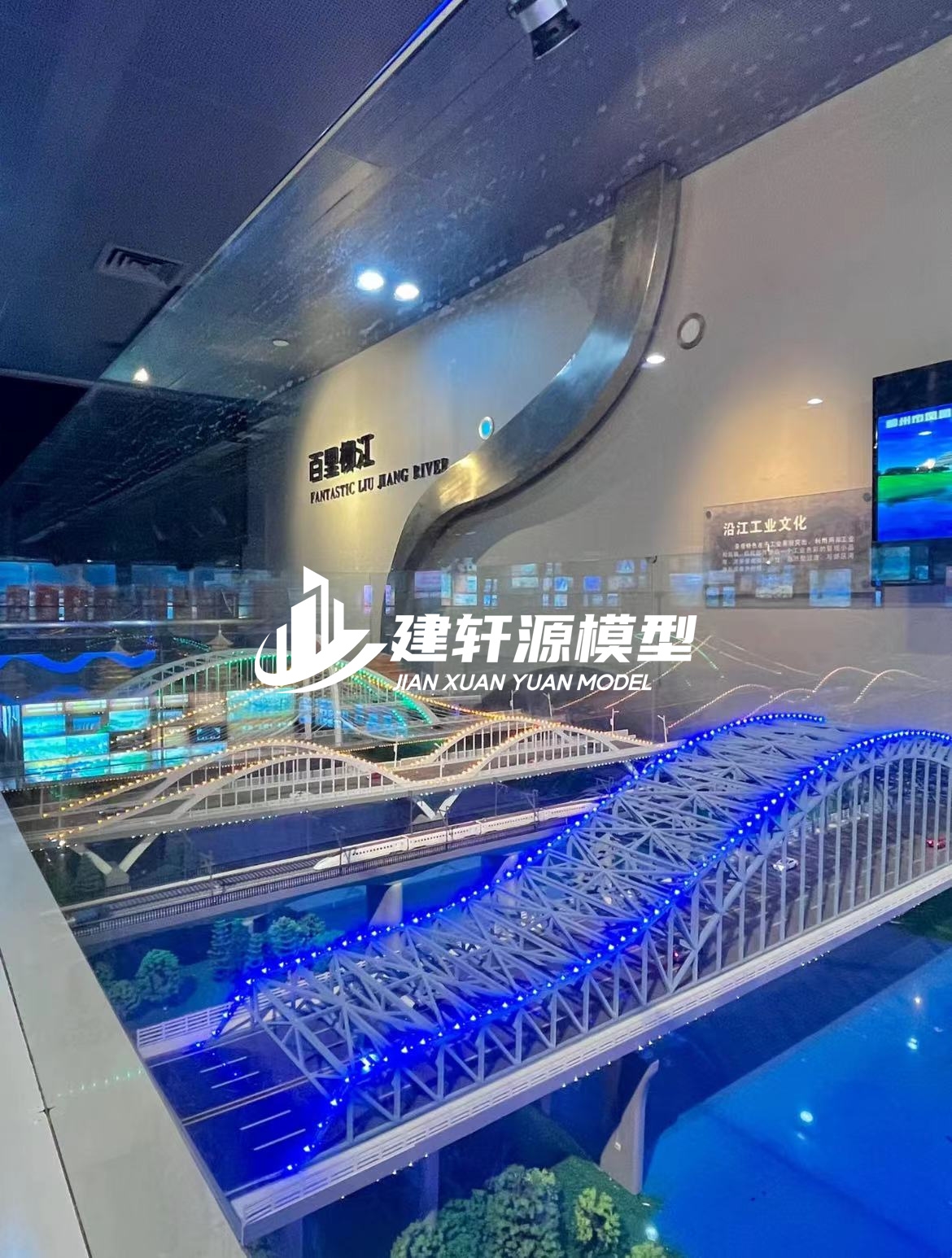 海陵桥梁模型制作