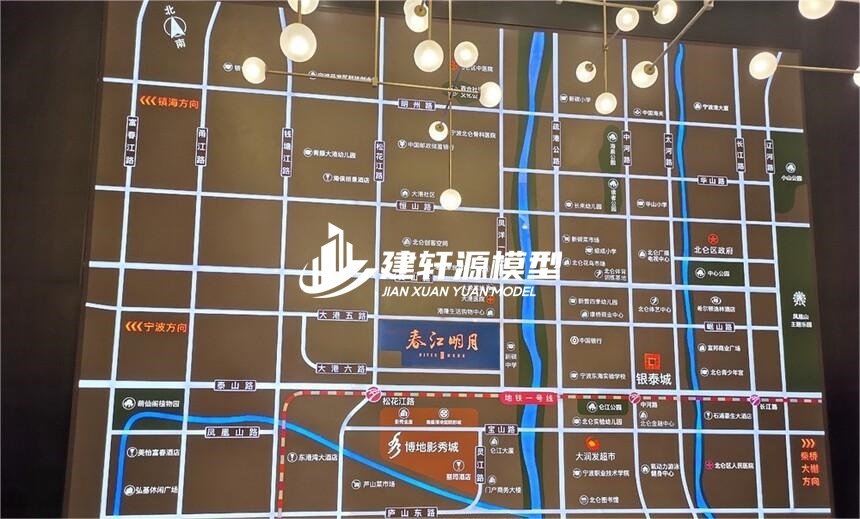 海陵房产壁挂模型