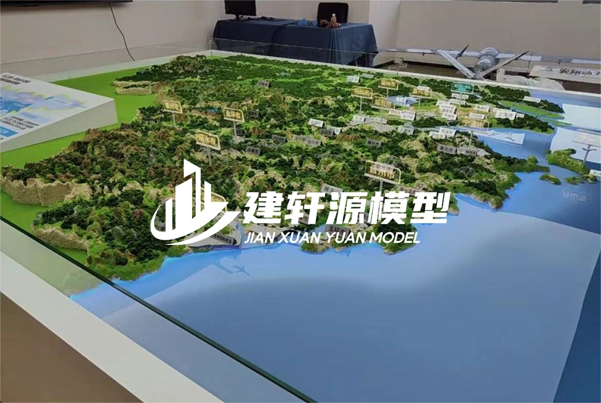 海陵地貌沙盘模型定制