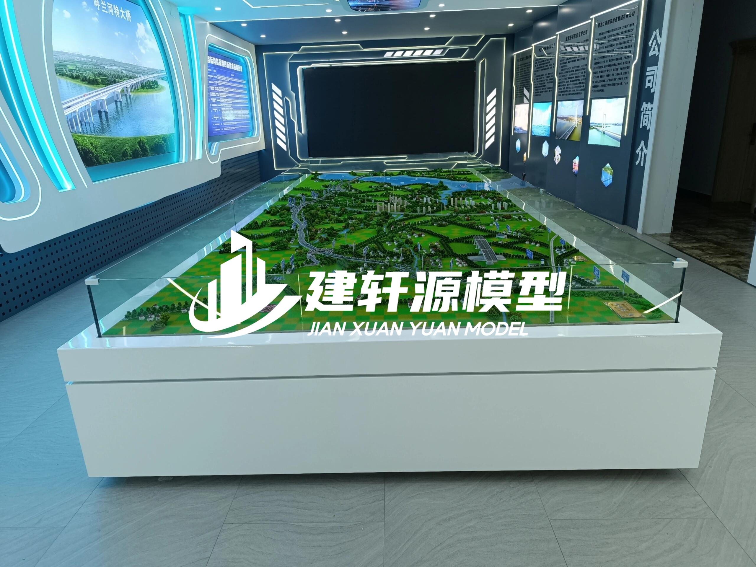 海陵高架桥道路模型设计